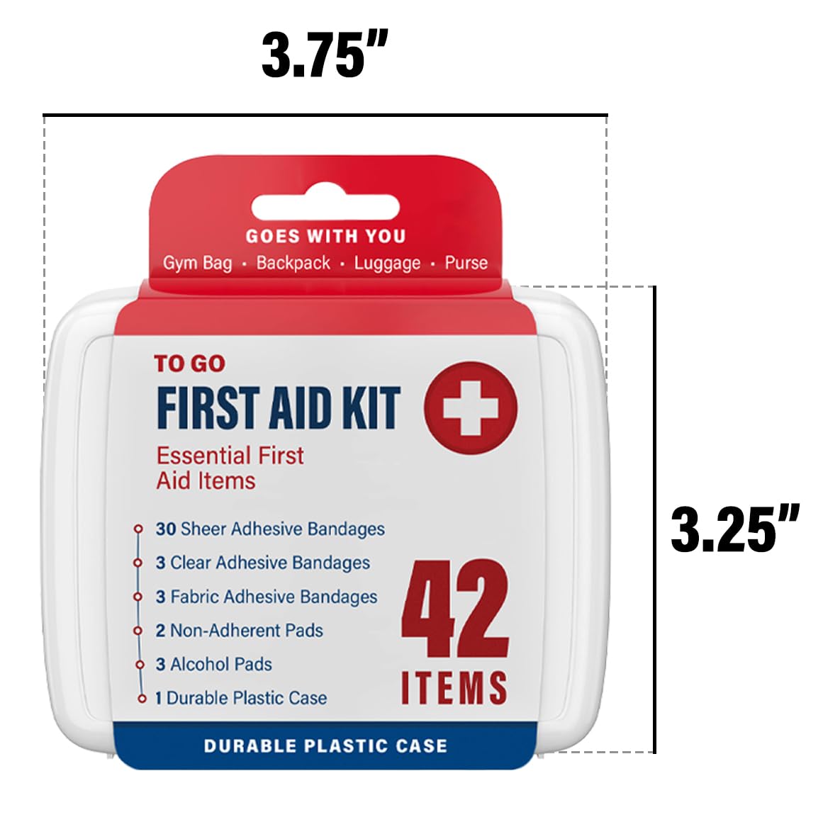 DecorRack 500 Piece First Aid Kit, 12 Individual Boxes of 42 Items Each, First Aid Kit for Car, Home, School, Office, Minor Cuts, Scrapes, Travel, Sports, Field Trips or Camping (500pcs, 12 Pack)
