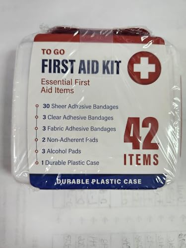 DecorRack 500 Piece First Aid Kit, 12 Individual Boxes of 42 Items Each, First Aid Kit for Car, Home, School, Office, Minor Cuts, Scrapes, Travel, Sports, Field Trips or Camping (500pcs, 12 Pack)